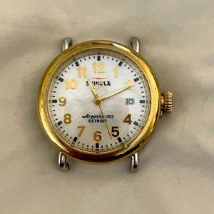 Mother of Pearl Shinola watch face *minor blemish* - No strap